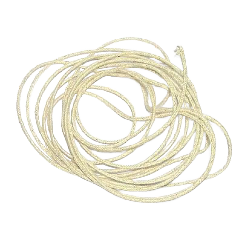 Coiled natural cotton wick with a paper core designed for small container candles under 2 inches, featured in Candlemaking Supplies, Lamps & Lighting, and Best Sellers collections.