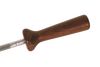 Butcher steel with smooth wooden handle and polished metal honing rod, designed for sharpening knives, ideal for Kitchen & Food, Food Prep, Knives, Sharpeners and Cutting Boards, Best Sellers, Promo Eligible collections.