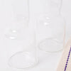 Two clear replacement oil lamp chimneys paired with two flat wicks, featured in Lamps & Lighting, Oil Lamps, Table Lamps, Best Sellers, and Promo Eligible collections.