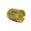 Brass flame spreader with perforated sides and notched rim, compatible with various Aladdin lamp models, featured in Lamps & Lighting, Parts and Accessories, and Best Sellers collections.