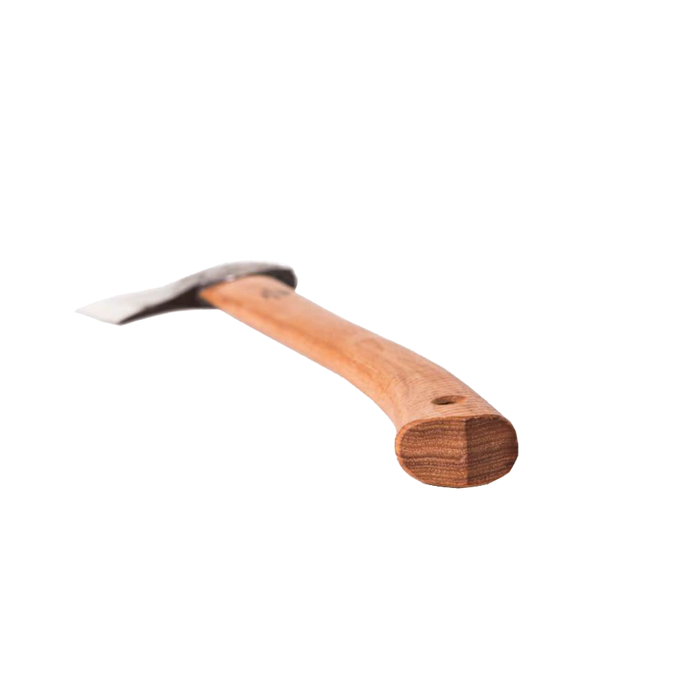 Handcrafted Hunter's Axe with a smooth wooden handle and polished steel blade, designed for precise field dressing, featured in Farm, Garden & Tool and Knives & Axes collections.
