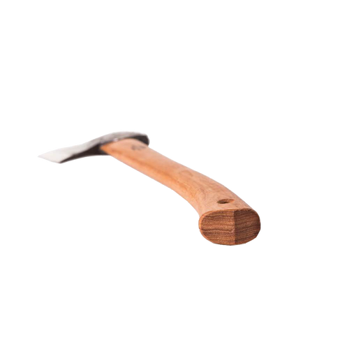 Handcrafted Hunter's Axe with a smooth wooden handle and polished steel blade, designed for precise field dressing, featured in Farm, Garden & Tool and Knives & Axes collections.