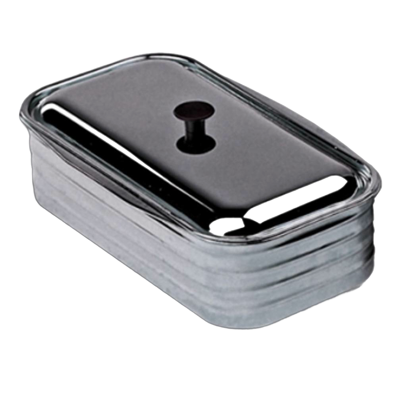 Stainless steel steamer tank accessory with lid and handle, designed for Rosa stove models, ideal for enhancing humidity control in Stoves, Hearth Accessories, and Cookstoves collections.