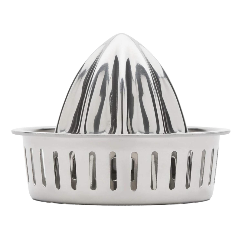 Stainless steel citrus juicer lid designed for wide mouth jars, featuring a sturdy reamer and strainer, ideal for Kitchen & Food, Juicers and Steamers, and Best Sellers collections.