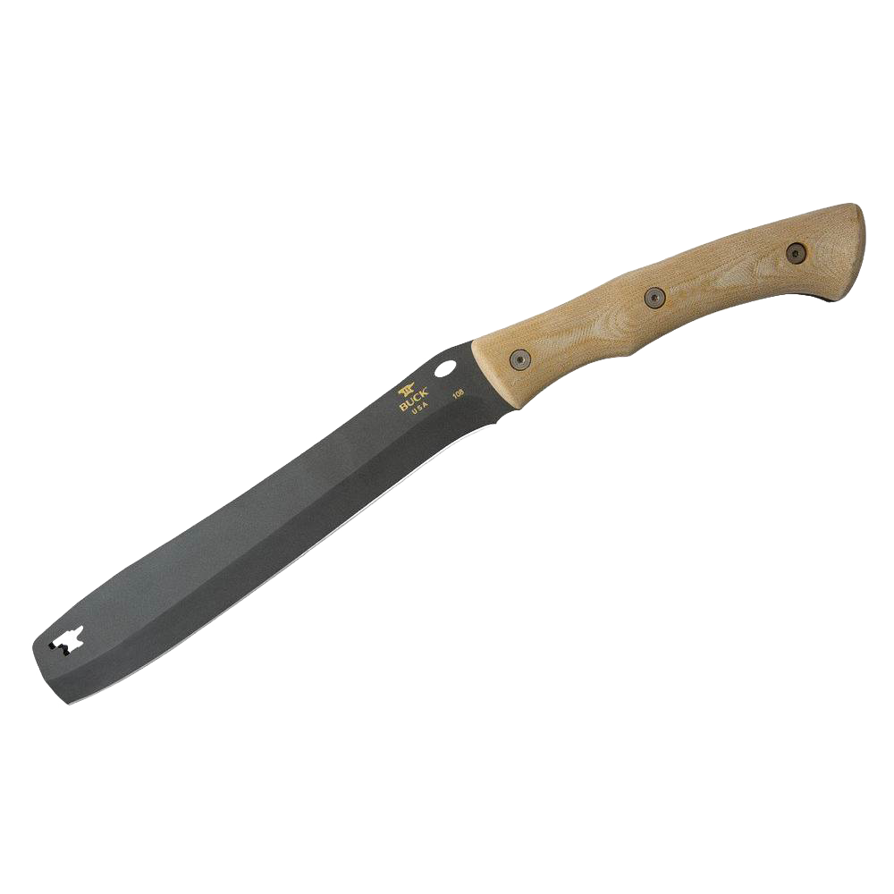 Buck Knives Compadre Froe with durable 5160 steel blade and ergonomic wood handle, designed for heavy-duty outdoor tasks, included in Farm, Garden & Tool and Camping collections.