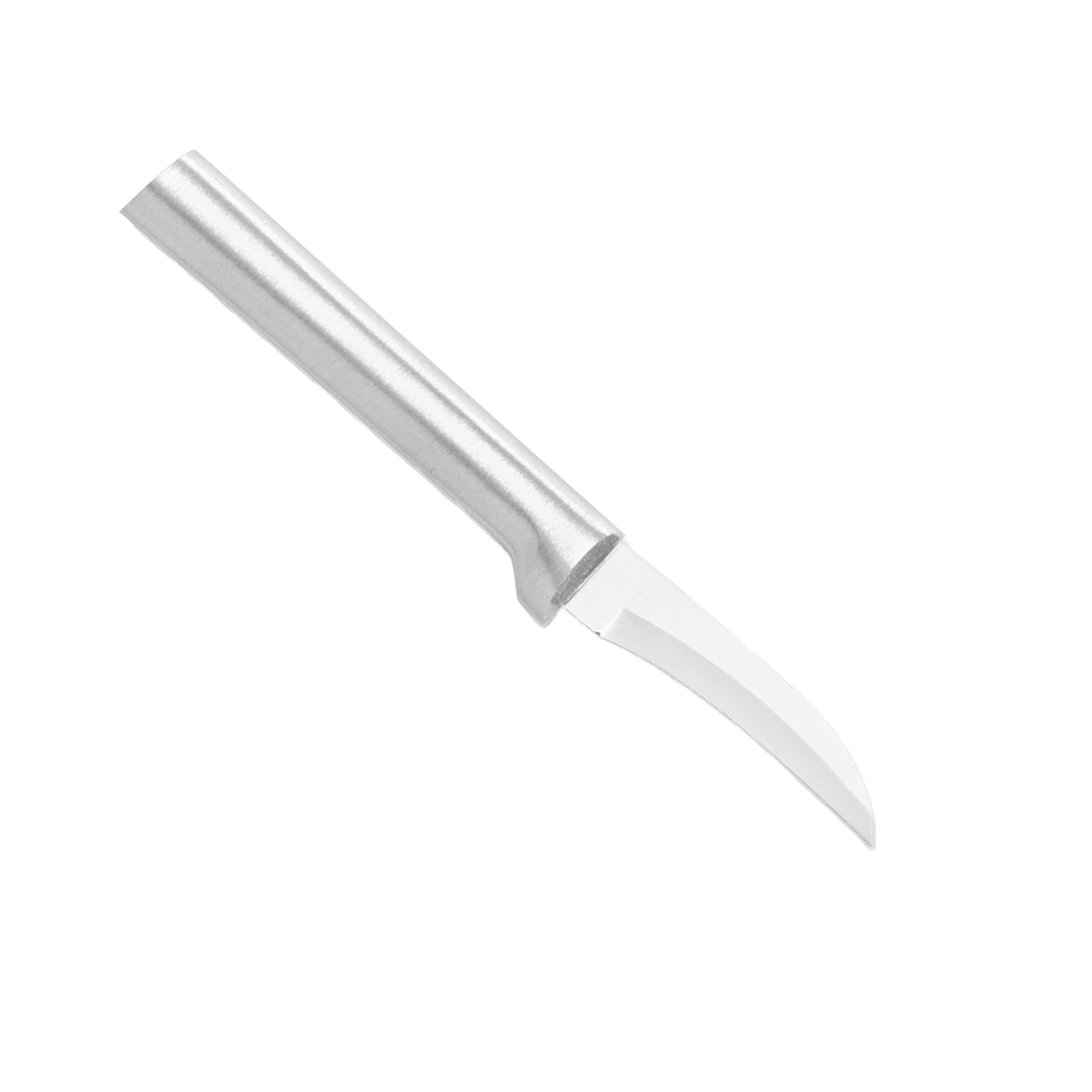 Handcrafted Rada Granny Parer with a hand-sharpened high carbon surgical stainless steel blade and smooth solid aluminum handle, made in USA, ideal for Kitchen & Food and Farm, Garden & Tool collections.