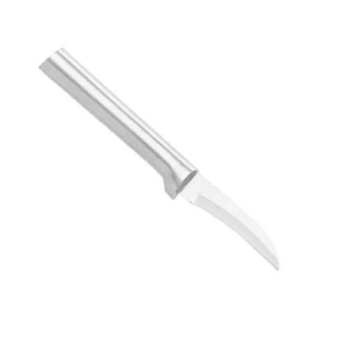Handcrafted Rada Granny Parer with a hand-sharpened high carbon surgical stainless steel blade and smooth solid aluminum handle, made in USA, ideal for Kitchen & Food and Farm, Garden & Tool collections.