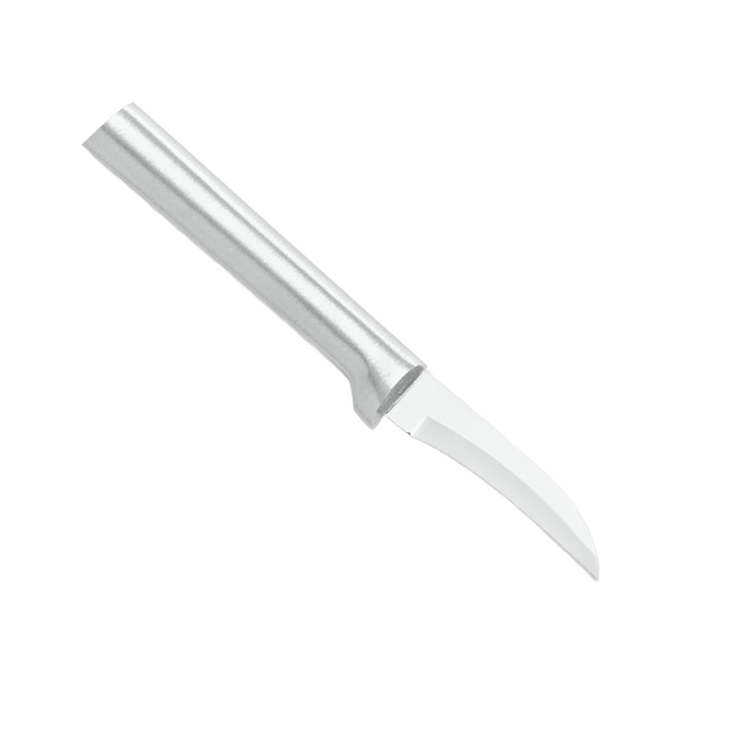 Handcrafted Rada Granny Parer with a hand-sharpened high carbon surgical stainless steel blade and smooth solid aluminum handle, made in USA, ideal for Kitchen & Food and Farm, Garden & Tool collections.