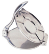 Cast aluminum tortilla press with ergonomic handle for even dough pressing, ideal for Kitchen & Food, Cookware, Baking Supplies, and Best Sellers collections.