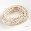 Natural cotton medium paper core wick coiled for container candles 2 to 4 inches in diameter, ideal for clean burning in Lamps & Lighting and Candlemaking Supplies collections.