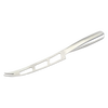 Lightweight stainless steel soft cheese knife with vented blade and forked tip designed to slice and serve brie, goat cheese, and fresh mozzarella, ideal for Kitchen & Food and Food Prep collections.