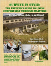 Cover of a heritage and lifestyle book featuring a modern sustainable home with solar panels, a small greenhouse, and rural homestead scenes, part of best sellers and promo eligible collections.