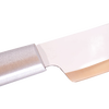 Handcrafted stainless steel utility knife with a 4-3/4 inch blade, made in the USA, designed for versatile food prep in Kitchen & Food and Farm, Garden & Tool collections.