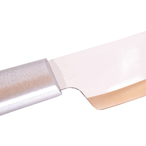 Handcrafted stainless steel utility knife with a 4-3/4 inch blade, made in the USA, designed for versatile food prep in Kitchen & Food and Farm, Garden & Tool collections.