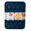 Aluminum bone-shaped dog treat pan with a bag of mix for homemade healthy pet snacks, crafted for pet lovers in Home & Decor, Pet Supplies, and Best Sellers collections.