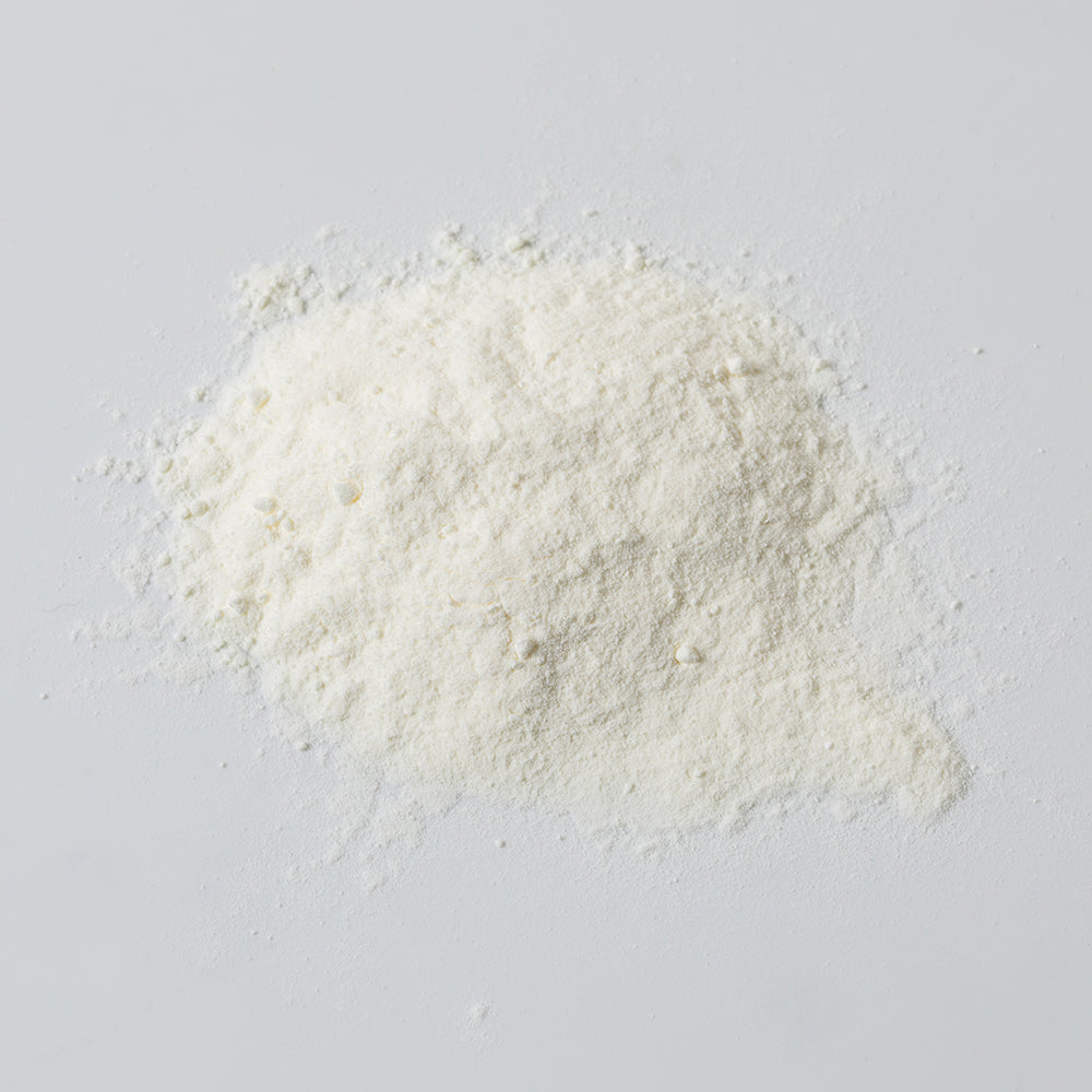 Loose off-white powdered butter ideal for long-term pantry storage and emergency preparedness, handcrafted in the USA, featured in Farm, Garden & Tool, Kitchen & Food, and Best Sellers collections.