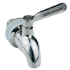Handcrafted stainless steel replacement tap for gravity water filters, featuring a durable metal lever with engraved branding, ideal for Appliances and Emergency Supplies collections.