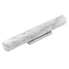 Smooth marble French-style rolling pin with handle-free design resting on a matching stand, ideal for rolling sticky dough, featured in Kitchen & Food, Cookware, Baking Supplies, and Best Sellers collections.