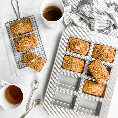 8-Loaf Non-Stick Mini Bread Loaf Pan