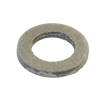 Round metal washer or bushing with a rough finish, designed to reduce friction in kitchen and specialty equipment, ideal for butchering supplies and best sellers collections.