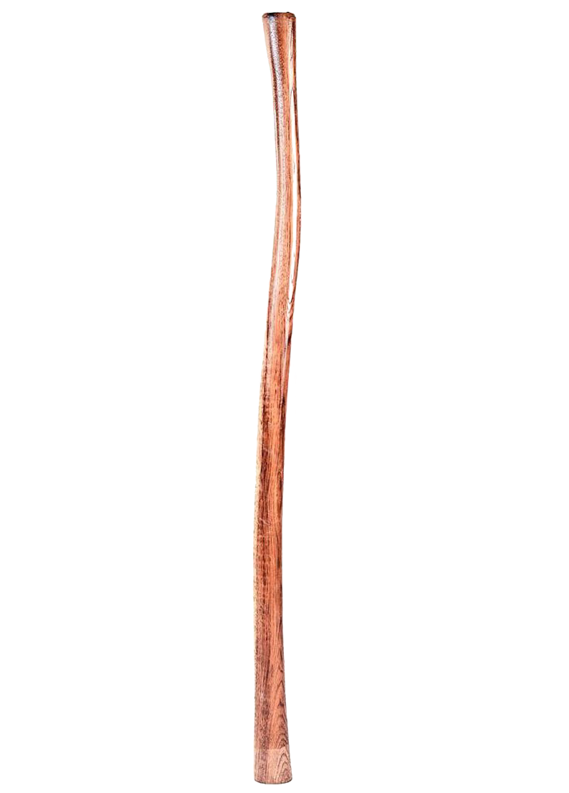 Lacquered hickory replacement handle for European-style grape hoe, handcrafted in USA, ideal for Farm, Garden & Tool, Digging and Cultivating, and USA Made collections.