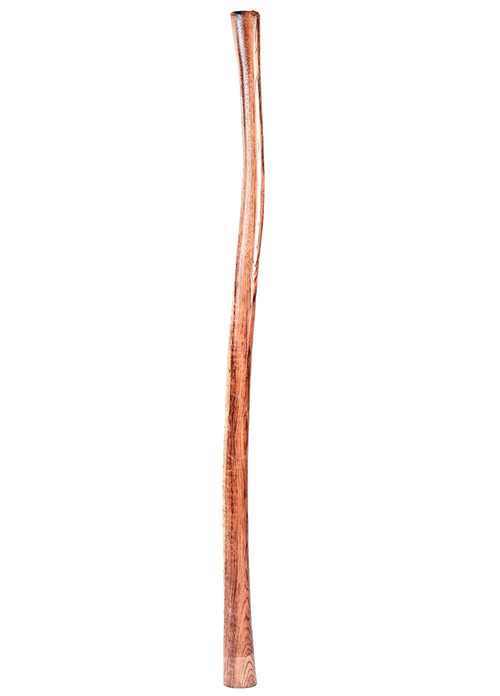 Lacquered hickory replacement handle for European-style grape hoe, handcrafted in USA, ideal for Farm, Garden & Tool, Digging and Cultivating, and USA Made collections.