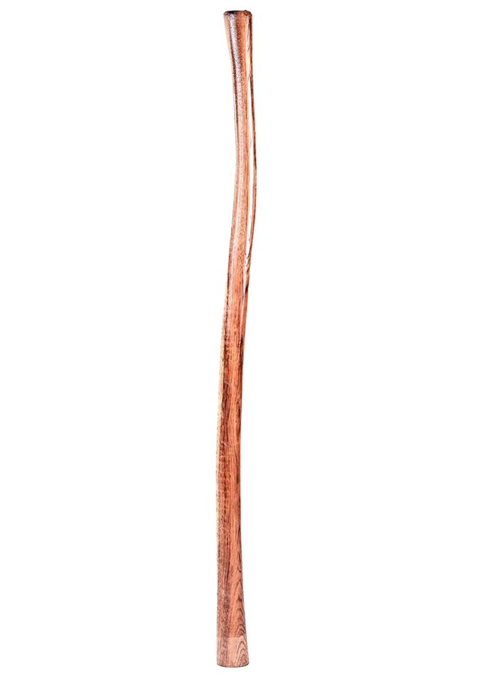 Lacquered hickory replacement handle for European-style grape hoe, handcrafted in USA, ideal for Farm, Garden & Tool, Digging and Cultivating, and USA Made collections.