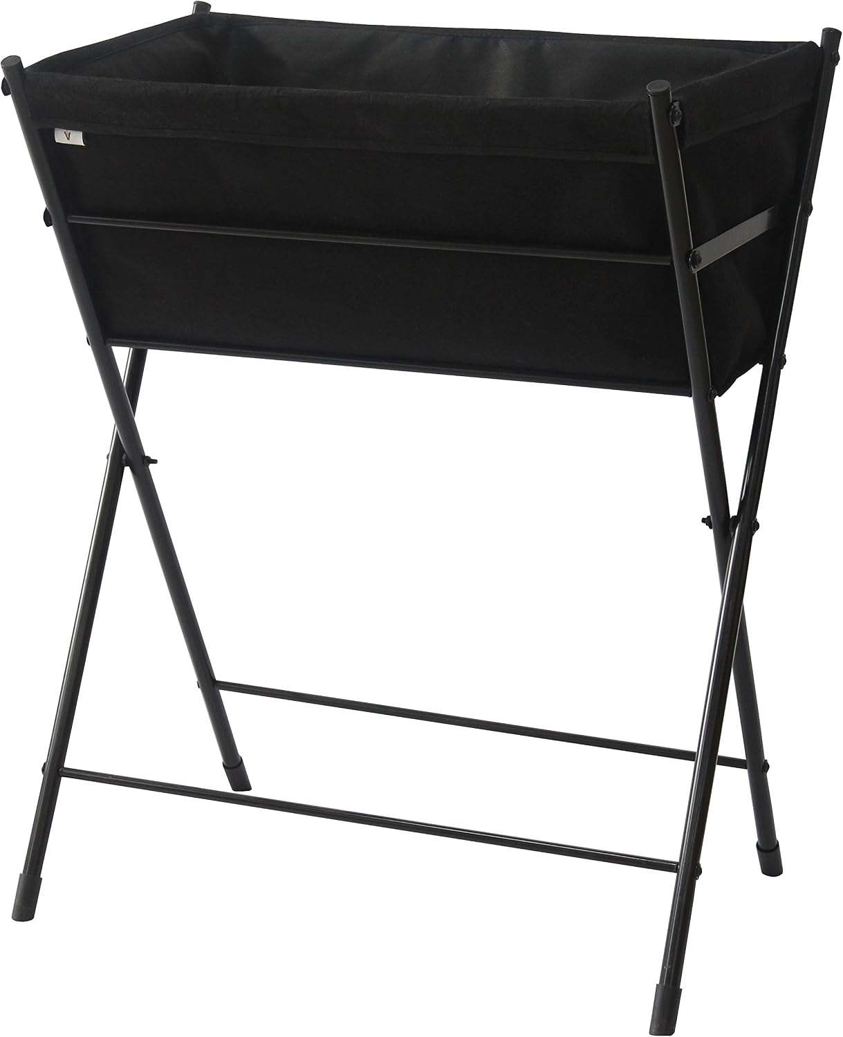 Compact elevated garden bed with lightweight powder-coated steel tubular frame and replaceable black fabric planter, designed for small space gardening, featured in Farm, Garden & Tool, Garden Accessories, Seeds and Planting, Best Sellers, and Promo Eligible collections.