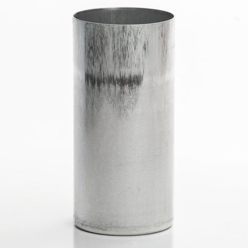 Durable one-piece aluminum round mold for creating 20 oz candles, featuring seamless construction and perfect mold release, ideal for Candlemaking Supplies, USA Made, and Best Sellers collections.