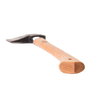 Splitting hatchet with a polished wooden handle and thin, concave forged steel blade designed for efficient wood cutting, featured in farm, garden, and hand tool collections.