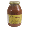 Glass jar of handcrafted Amish-made tomato basil soup with a gold lid and beige label, featured in Kitchen & Food, Food, Soups, USA Made, Best Sellers, and Promo Eligible collections.