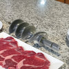 Heavy-duty metal feed auger with stud for specialty grinders, handcrafted in the USA, perfect for Kitchen & Food, Specialty Equipment, Butchering Supplies, USA Made, and Best Sellers collections.