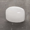 Smooth white natural deodorant stone made from mineral salts, handcrafted in the USA, ideal for Health & Wellness, Grooming, and Best Sellers collections.