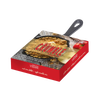 Boxed dessert mix featuring a 6-inch cast iron skillet with apple crumble topping, highlighting handcrafted quality in Kitchen & Food, Dry Goods and Mixes, Best Sellers, Promo Eligible collections.