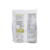 Back of shelled black walnuts package featuring nutrition facts, allergen warning, usage suggestions for baking and salads, and a heritage message from Midwest walnut harvesters, USA made.