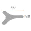 Gray silicone trivet with three arms and textured grips, designed as a non-slip base to hold hot Dutch oven lids and pans safely, ideal for Farm, Garden & Tool, Kitchen & Food, and Camping collections.