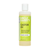 Bottle of Uncle Harry's castor oil for moisturizing, featuring expeller pressed oil, promoting skin and hair hydration, part of Health & Wellness, Grooming, and USA Made collections.