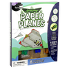 Colorful kit packaging featuring paper planes and accessories for folding 8 unique designs, perfect for children's indoor play, arts and crafts, and educational fun.