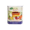 Packaging of a gluten-free farmhouse pantry slow cooker dinner mix for old-fashioned pot roast with illustrations of vegetables, part of Kitchen & Food, Dry Goods and Soups collections, USA made.