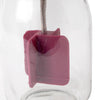Mini glass butter churn paddle in a clear jar, part of an Amish-made churn designed for effortless butter making, featured in Farm, Garden & Tool and Making Butter collections.