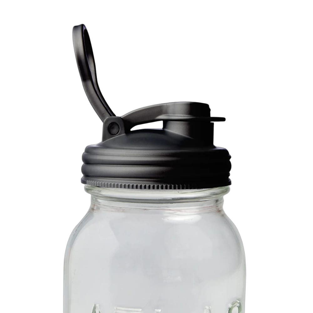 reCAP Mason Jar Pour Lid with Carry Loop - Regular Mouth