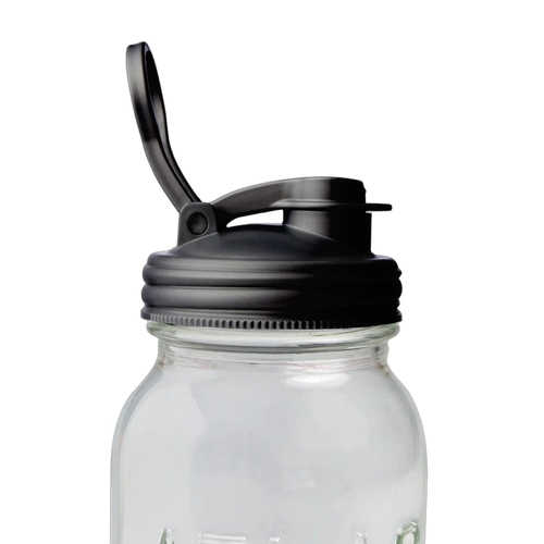 reCAP Mason Jar Pour Lid with Carry Loop - Regular Mouth