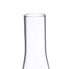 Clear glass oil lamp chimney with a 1-3/8 inch base and subtle bulge, designed for use in lamps and lighting, featured in parts and accessories, chimneys and globes, and best sellers collections.