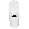 Handcrafted compact composting toilet with a sleek white design and lid open, ideal for RVs and tiny homes in Appliances, Composting Toilets, and Best Sellers collections.