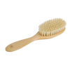 Handcrafted children's hairbrush with ultra-soft goat hair bristles and smooth wooden handle, designed to gently care for sensitive scalps, featured in Health & Wellness, Grooming and Personal Hygiene, Best Sellers, and Promo Eligible collections.