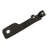 Black leather sheath with metal snap closures designed to securely hold and protect a wood chopping and hauling tool, featured in Farm, Garden & Tool and Camping collections.