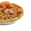 Handcrafted scented apple pie dessert candle with realistic crust and pecan topping, part of Home & Decor, Farm, Garden & Tool, Apple Harvest Supplies, USA Made, and Best Sellers collections.