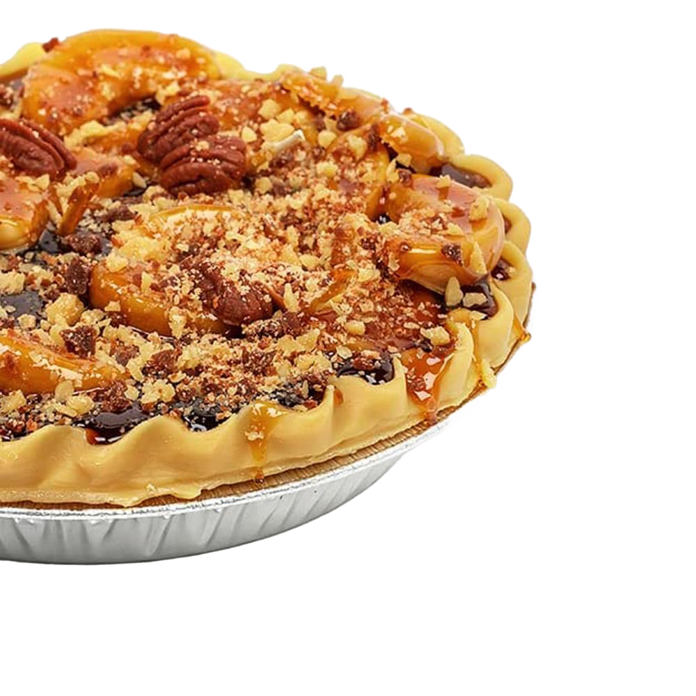 Handcrafted scented apple pie dessert candle with realistic crust and pecan topping, part of Home & Decor, Farm, Garden & Tool, Apple Harvest Supplies, USA Made, and Best Sellers collections.