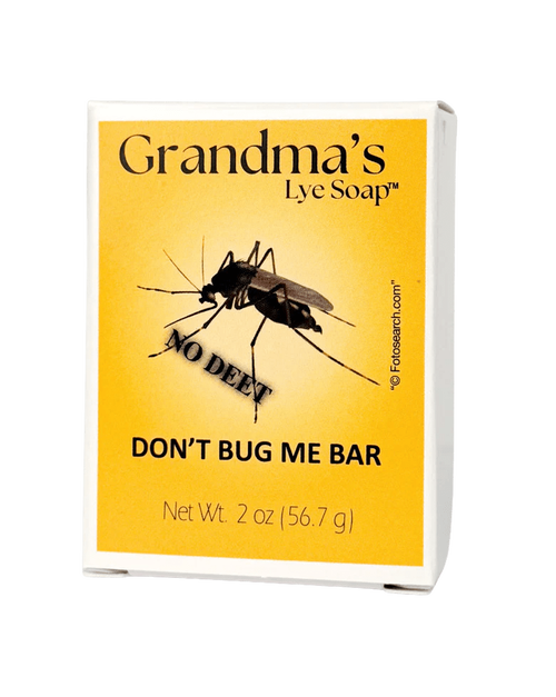 Box of Grandma’s handcrafted soap bar formulated with essential oils to naturally repel mosquitoes, ideal for Health & Wellness and Grooming and Personal Hygiene collections.