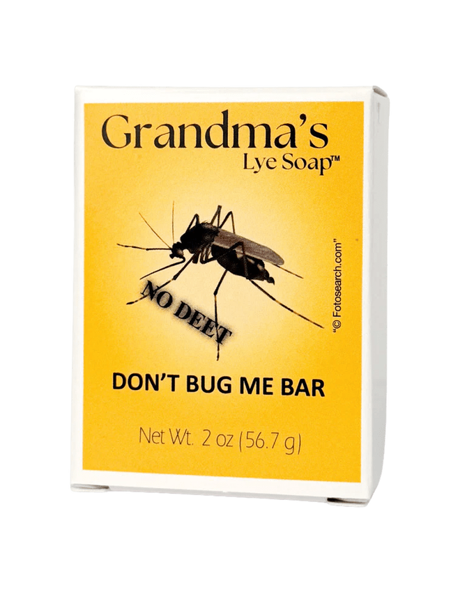 Box of Grandma’s handcrafted soap bar formulated with essential oils to naturally repel mosquitoes, ideal for Health & Wellness and Grooming and Personal Hygiene collections.